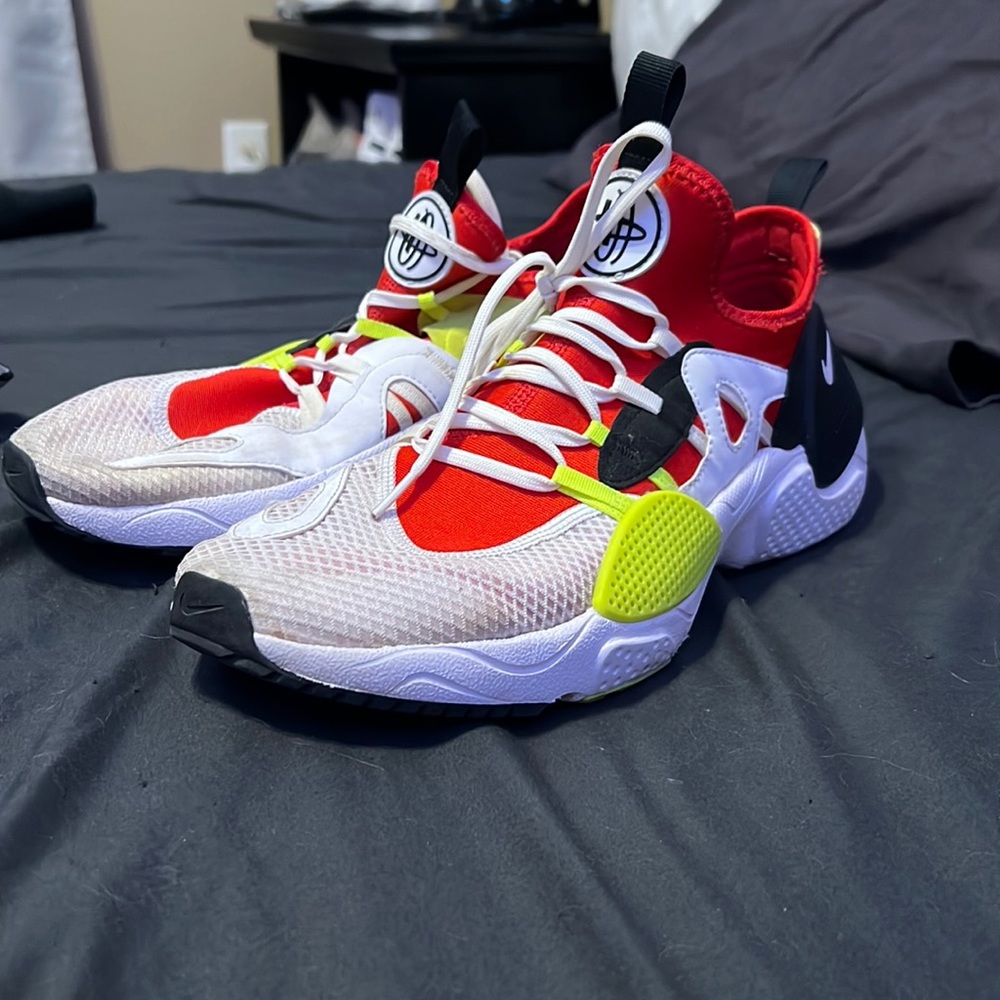 Nike Huraches E.D.G.E Neon, Red colorway Mens